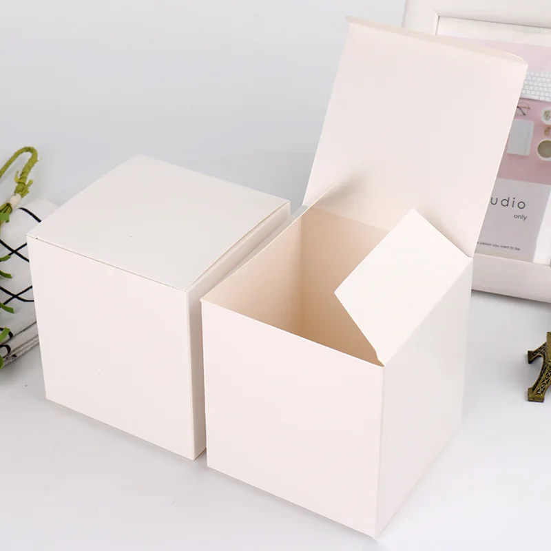 Event Party Box - Carton Blanc Vierge en Papier Kraft