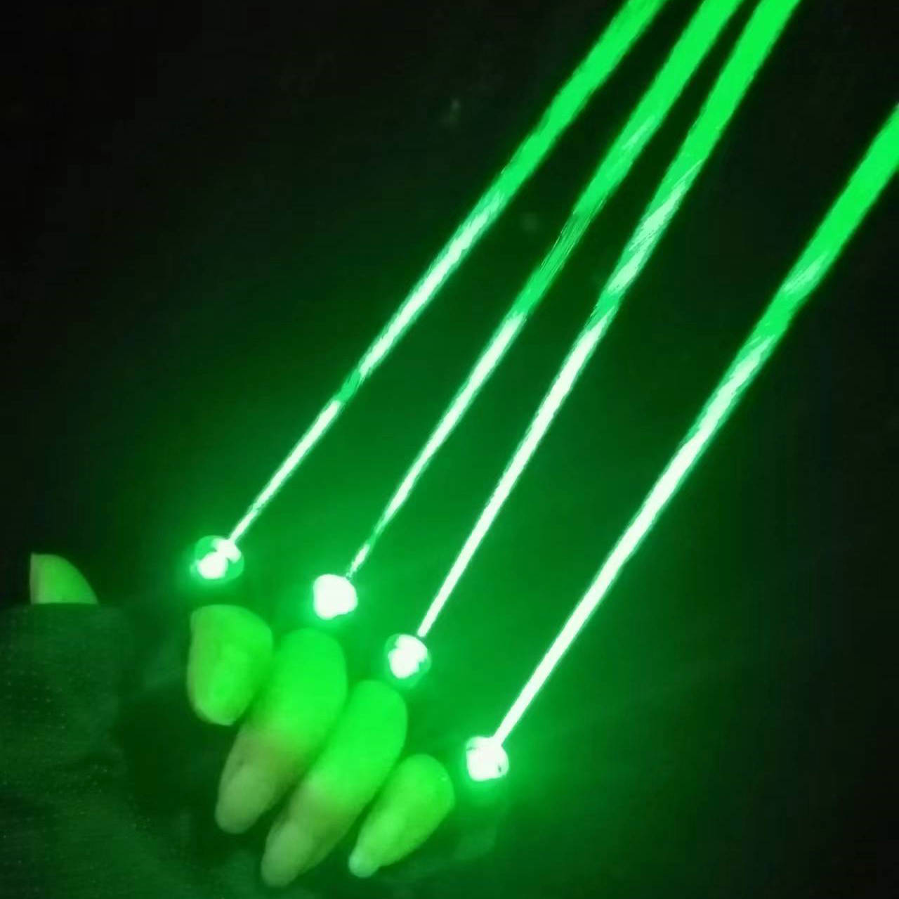 Event Party Dj - Gants Laser verts 650nm module Laser