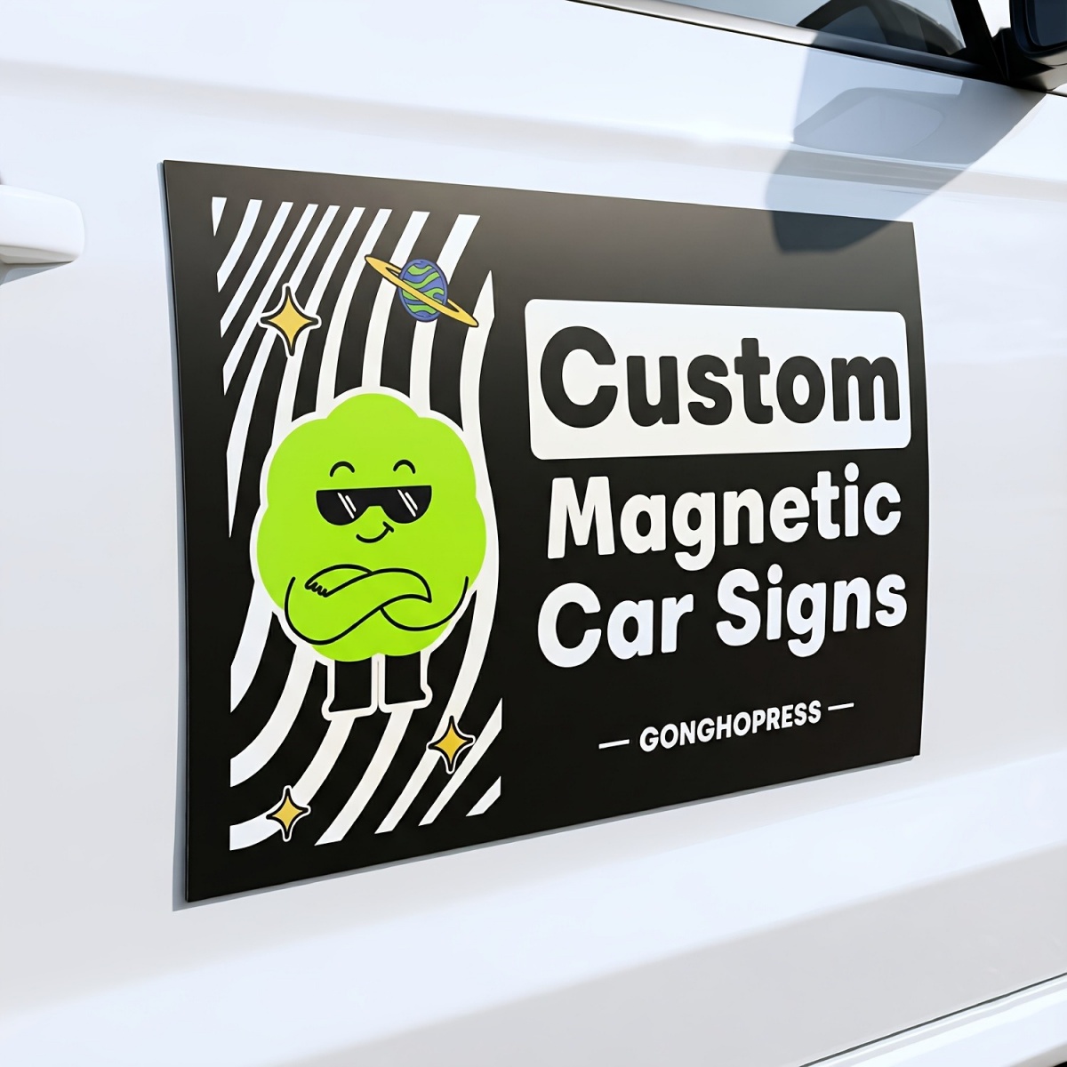 Event Support - Autocollants magnétiques personnalisables pour voitures –
