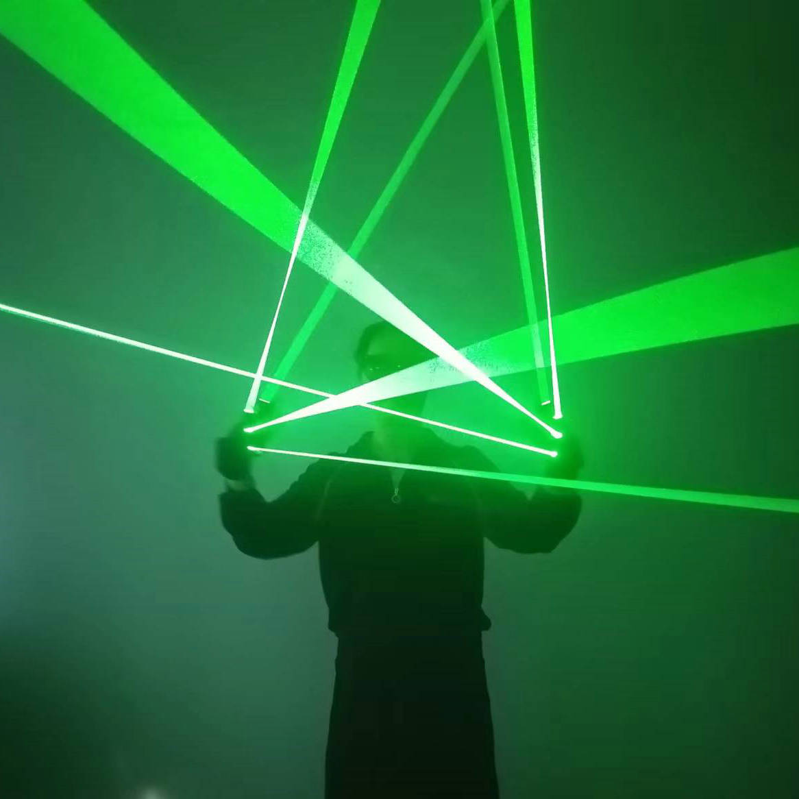 Gants Laser verts 650nm module - Event Party Dj avis et prix