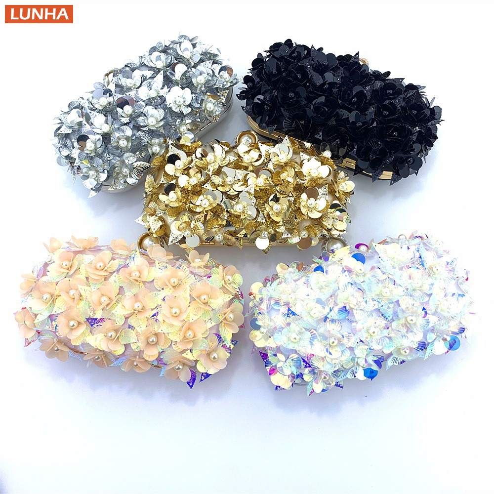 Pochette de luxe en perles pou - Event Party Box avis et prix